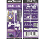 HEMPER - Grape Quick Hitter - Multi-Use Disposable One Hitter