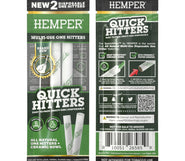 HEMPER - Non-Flavored Quick Hitter - Multi-Use Disposable One Hitter