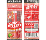 HEMPER - Watermelon Quick Hitter - Multi-Use Disposable One Hitter